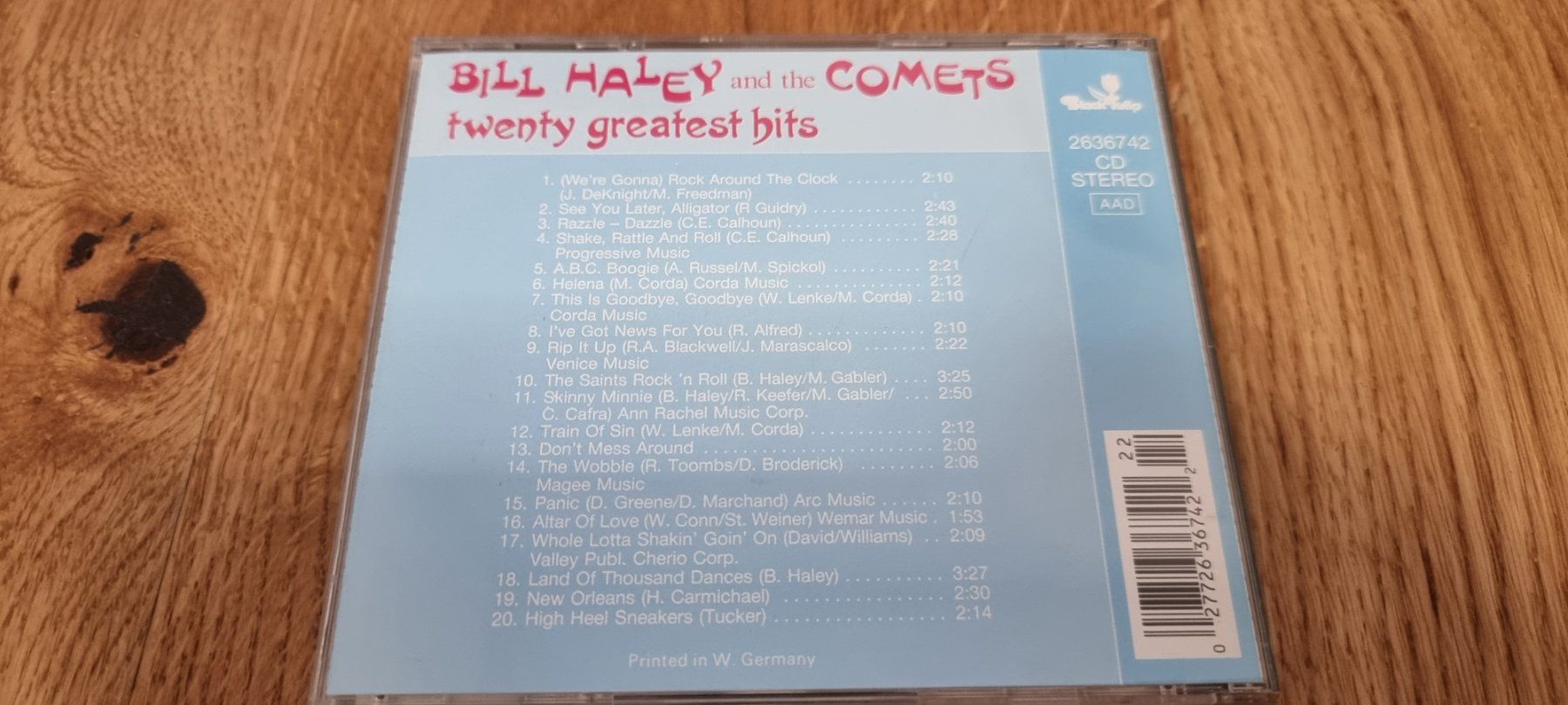 CD: CD-Set: Billy Haley  (2 CDs) – Usato da Lachen SZ venduto da allesweg78 3
