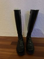 Schwarze Stiefel Stuart Weitzman, Grösse 38