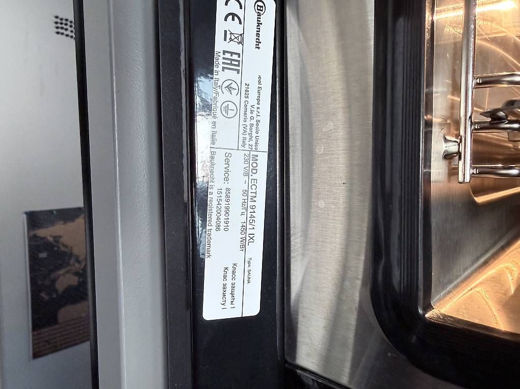 Forni: Kombi-Dampfbackofen Bauknecht ECTM 9145 IXL – Usato da Bargen BE venduto da xxx17 3