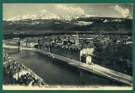 Grenoble, Vue générale, Le Tailleter, 1905, ungelaufen