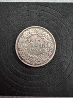 1/2 Franken Silbermünze 1942