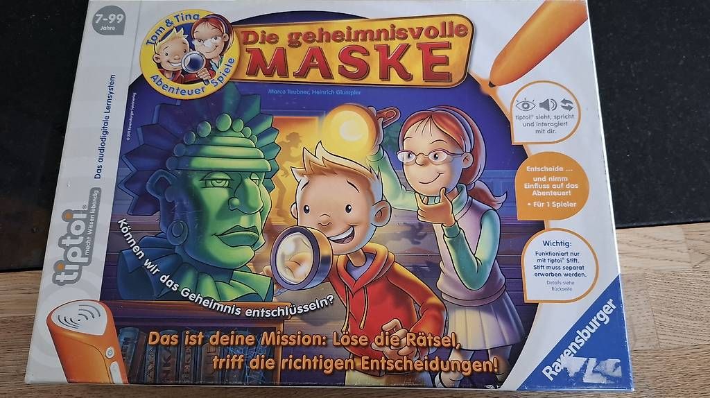 Ravensburger Giochi: Tiptoi Spiel Die Maske – Usato da Wäldi venduto da Fergiu