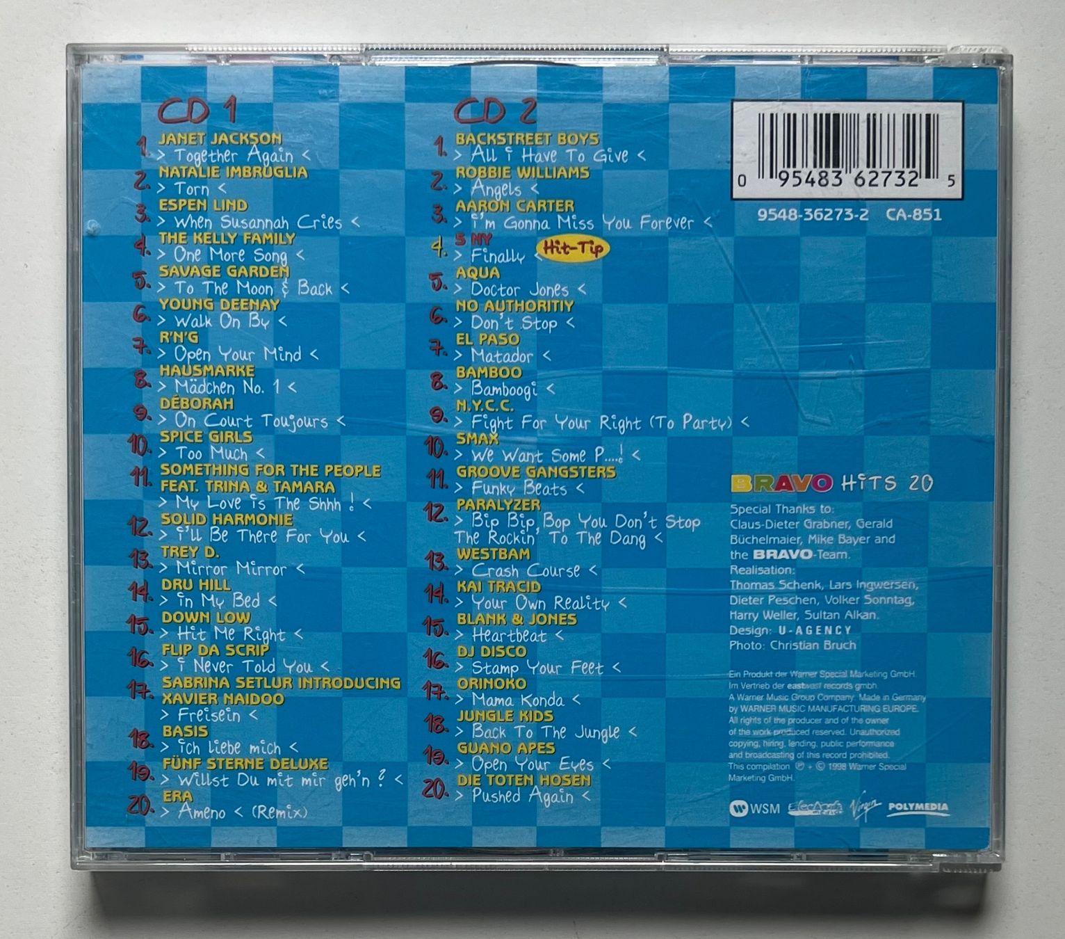 CD: Bravo Hits 20 (2 CDs) – Usato da Näfels venduto da rottabi 1