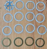 Datumscheibe D = 25.4 mm -15x