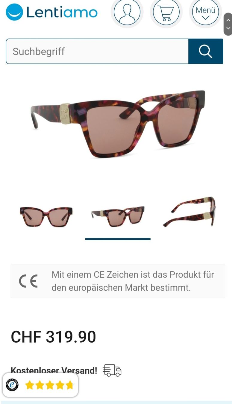 Dolce & Gabbana Occhiali & Lenti: Original Dolce&Gabbana Sonnenbrille – Nuovo (secondo la descrizione) da Madiswil venduto da stam232 4