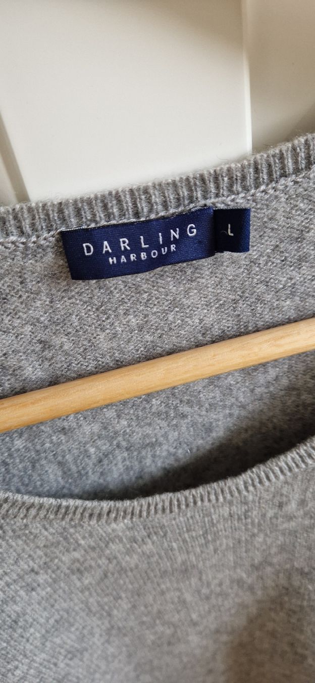 Pulls & Sweat-shirts: Darling Harbour Pullover Kaschmir Cashmere grau L – Neuf (Voir description) à Zürich par c.line89 1