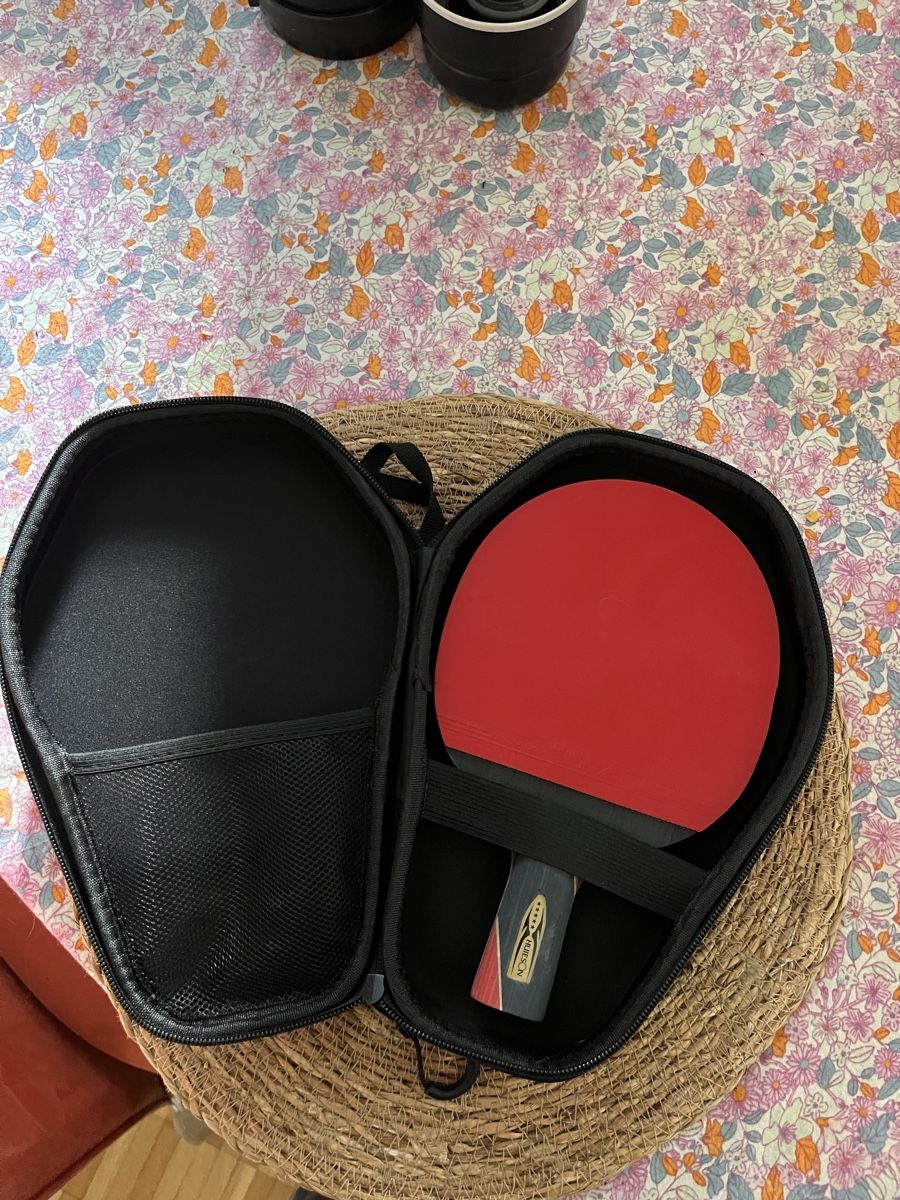 Raquettes: Table tennis racket + case – D'occasion à Zürich par den_df8w