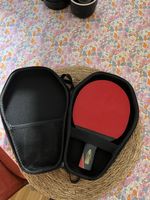 Table tennis racket + case