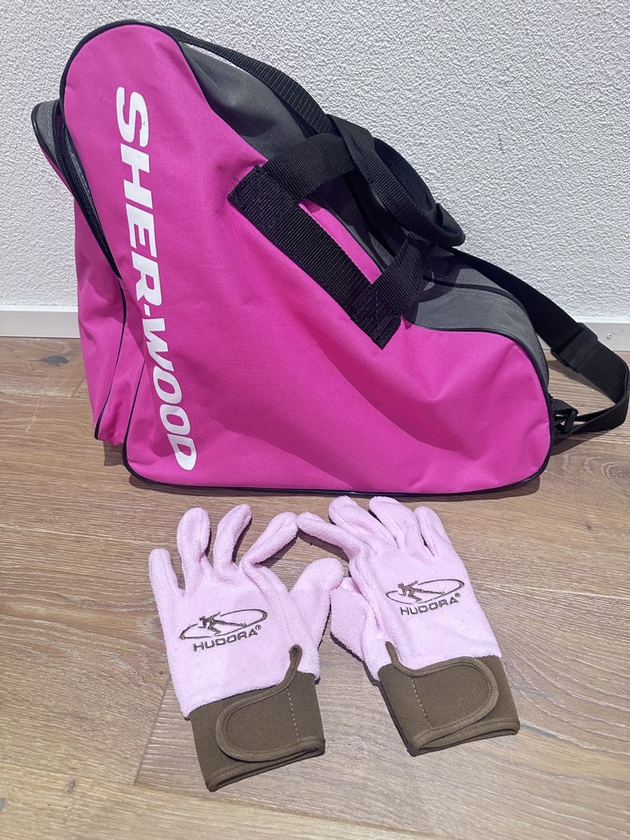 Head Pattini da ghiaccio: Eiskunstschuhe mit Tasche und Handschuhe – Nuovo (secondo la descrizione) da Horw venduto da Chilemba 4