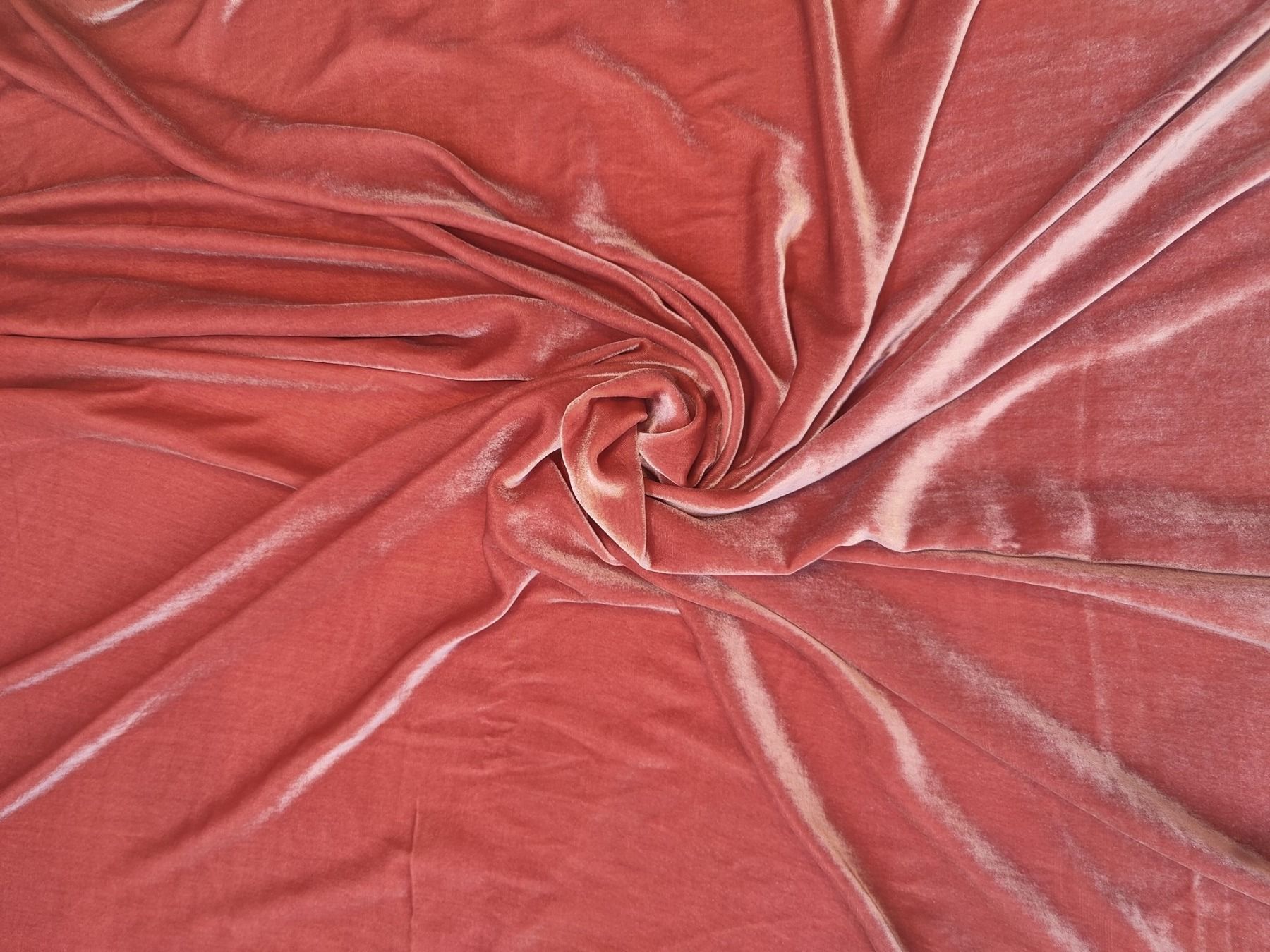 Stoffe: Velours Viskose & 20% Seide 1.65x1.30m rosa – Neu (gemäss Beschreibung) aus Lufingen von Voyager7