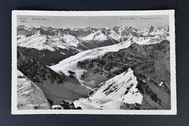 AK Weissfluh Blick gegen Kesch Bernina A Aela und Tinzenhorn