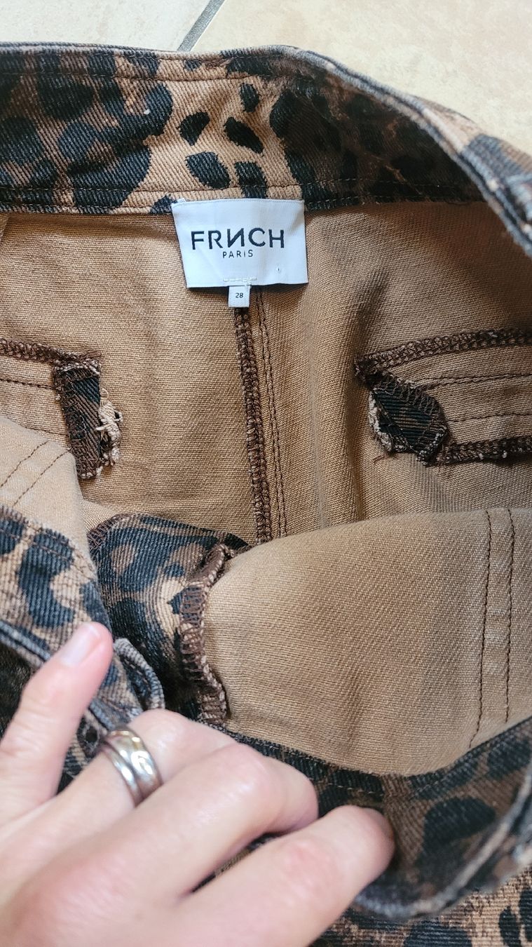 Hosen: FRNCH pantalon leopard taille 28 = S/M – Neu (gemäss Beschreibung) aus Echallens von frimousse2008 1