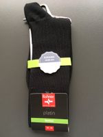 Rohner Socken Platin, Grösse 39-40, schwarz, neu