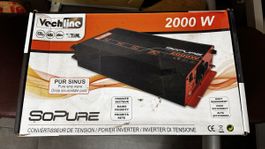 Vechline SoPure Spannungswandler 2000W Pur Sinus 12V DC