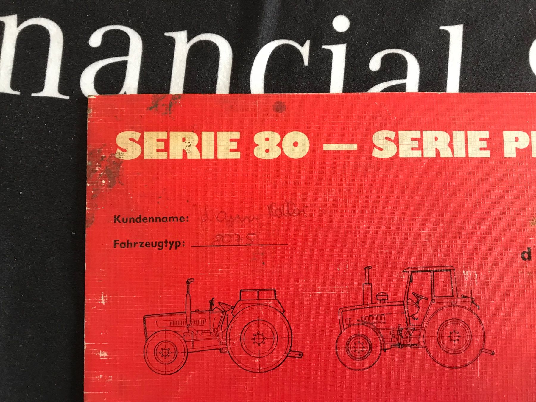 Documenti: Steyr    Kundendienst Serviceheft – Usato da Balterswil venduto da Jeko1967