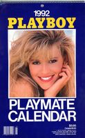 PLAYBOY 1992 original Kalender  (c) Top Zustand