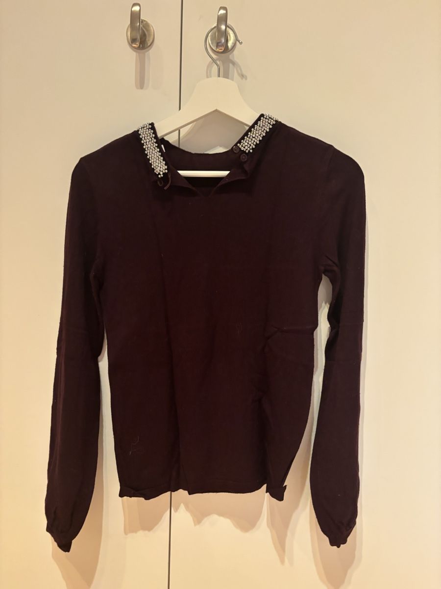 Maglioni & Felpe: Pullover Grösse S mit schönem Kragen – Usato da Zürich venduto da 1ma_5y7w 1