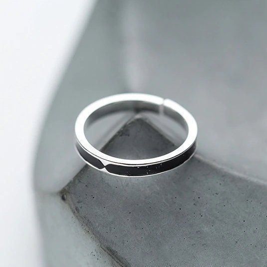 Ringe: Schwarzer Silber Ring – Neu und originalverpackt aus Wil SG von Veratier 5