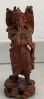 Holzgeschnitzte alte, chinesische Wächterfigur