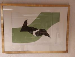 LYNN CHADWICK  1914 GB  NUDE. 1971.  Lithographie