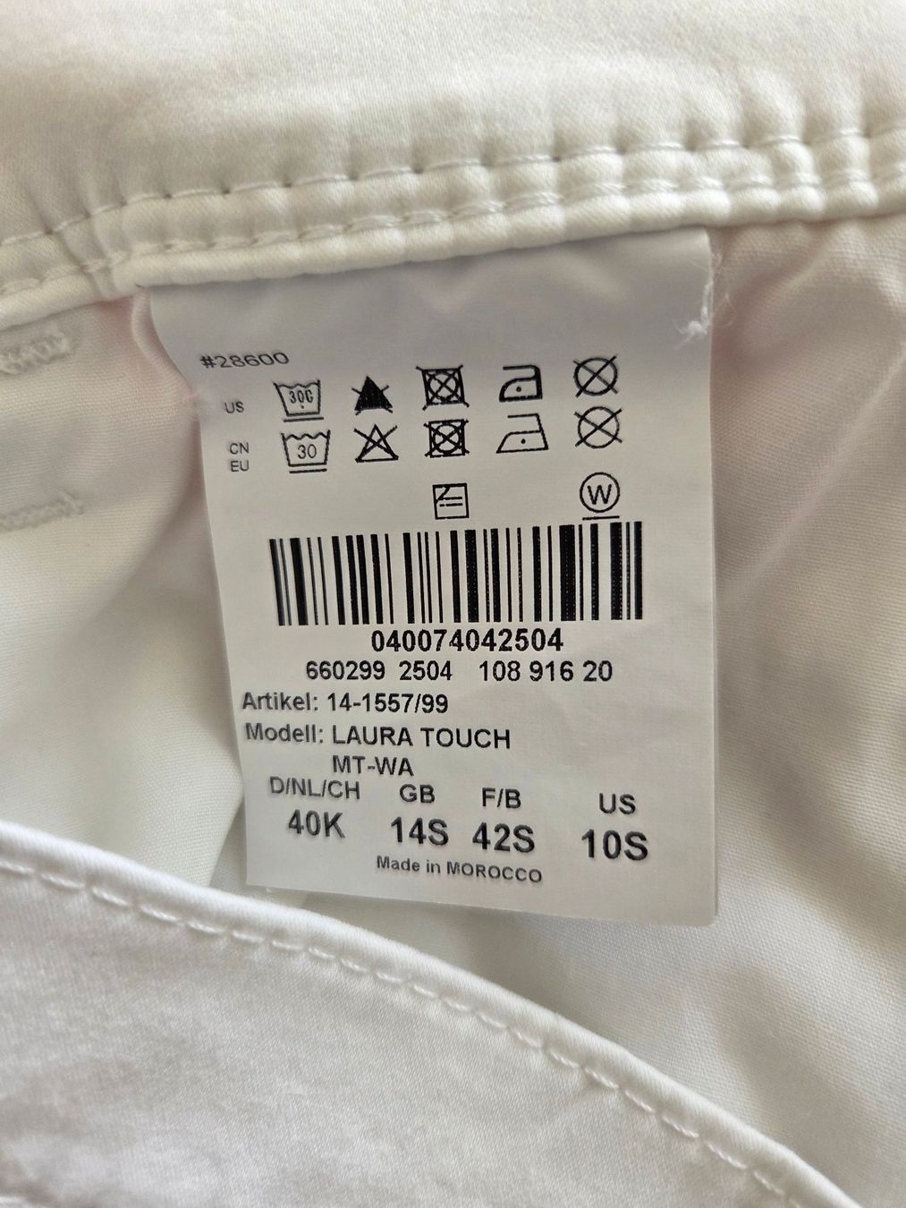 Brax Pantaloni: Weisse Hose von RAPHAELA by BRAX – Usato da Oberrieden venduto da Smart570 5