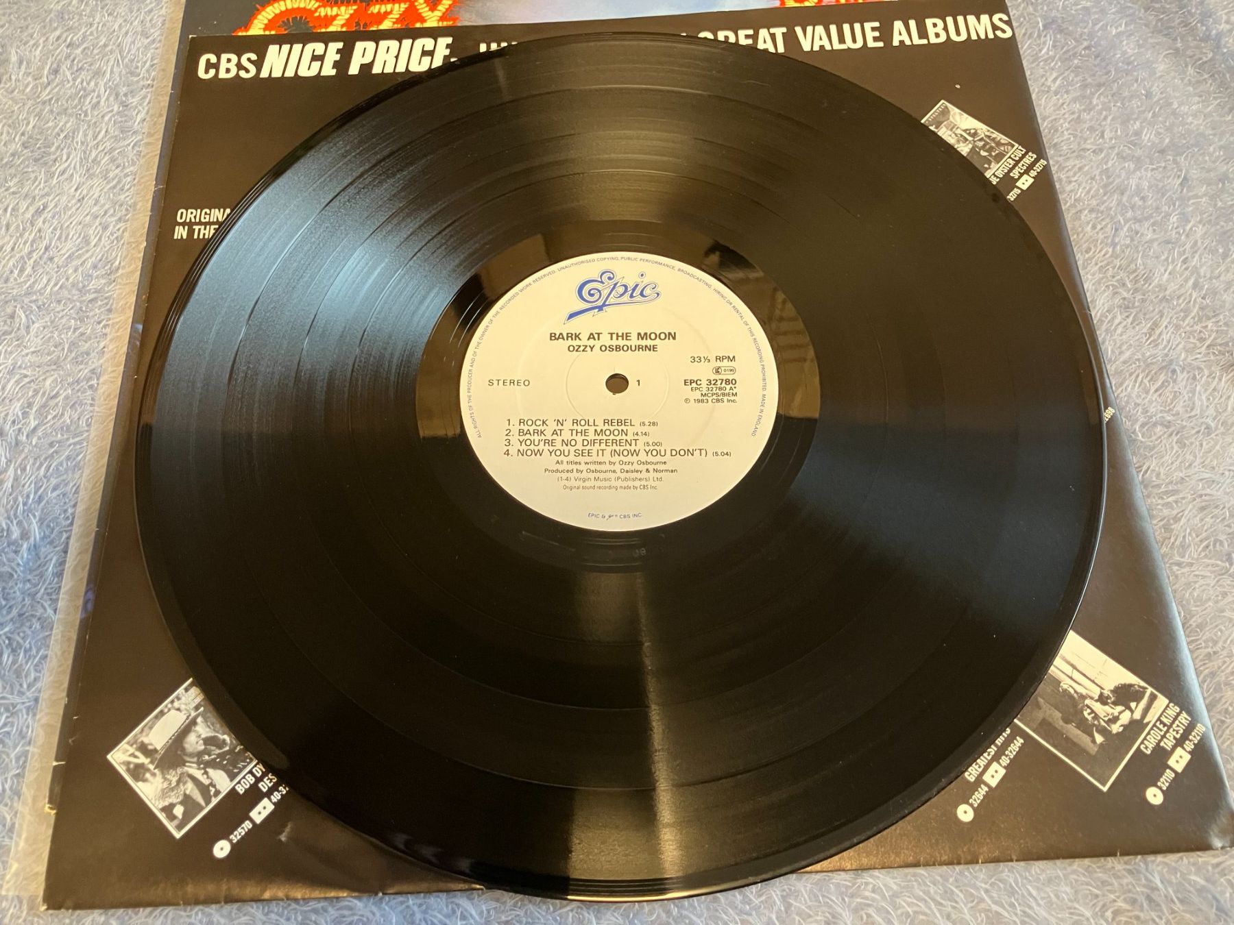 Dischi in vinile: Ozzy Osbourne – Usato da Aarwangen venduto da Jukebox3 6