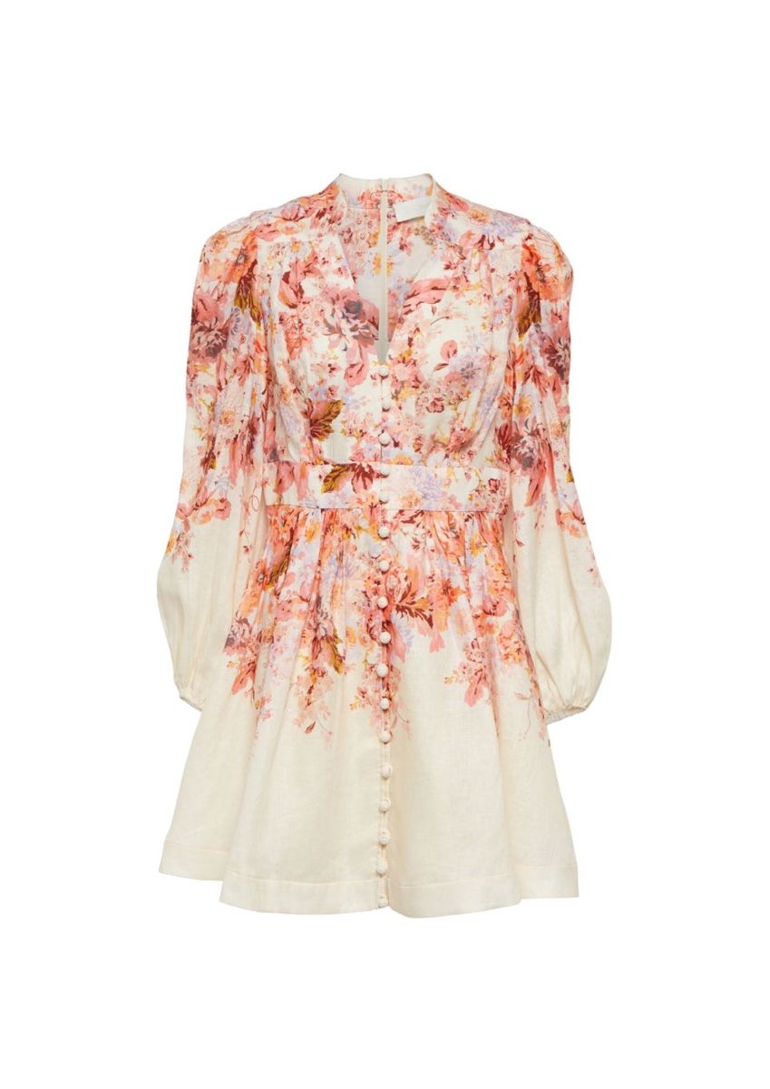 Zimmermann Kleider: Zimmermann Floral Linen Dress – Gebraucht aus St.Josefen von lop_lh8d 6
