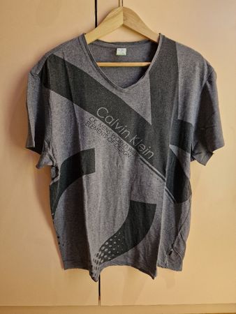 Calvin Klein T-Shirt - Grösse L - grau