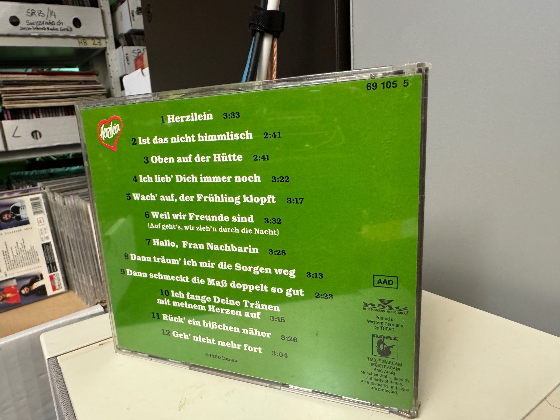 CD: Die Wildecker Herzbuben - Herzilein - HA11L – Usato da Küsnacht ZH venduto da Jazztilldawn 1