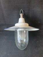 Alte, schöne Stalllampe mit Glas / Sicherheitslampe