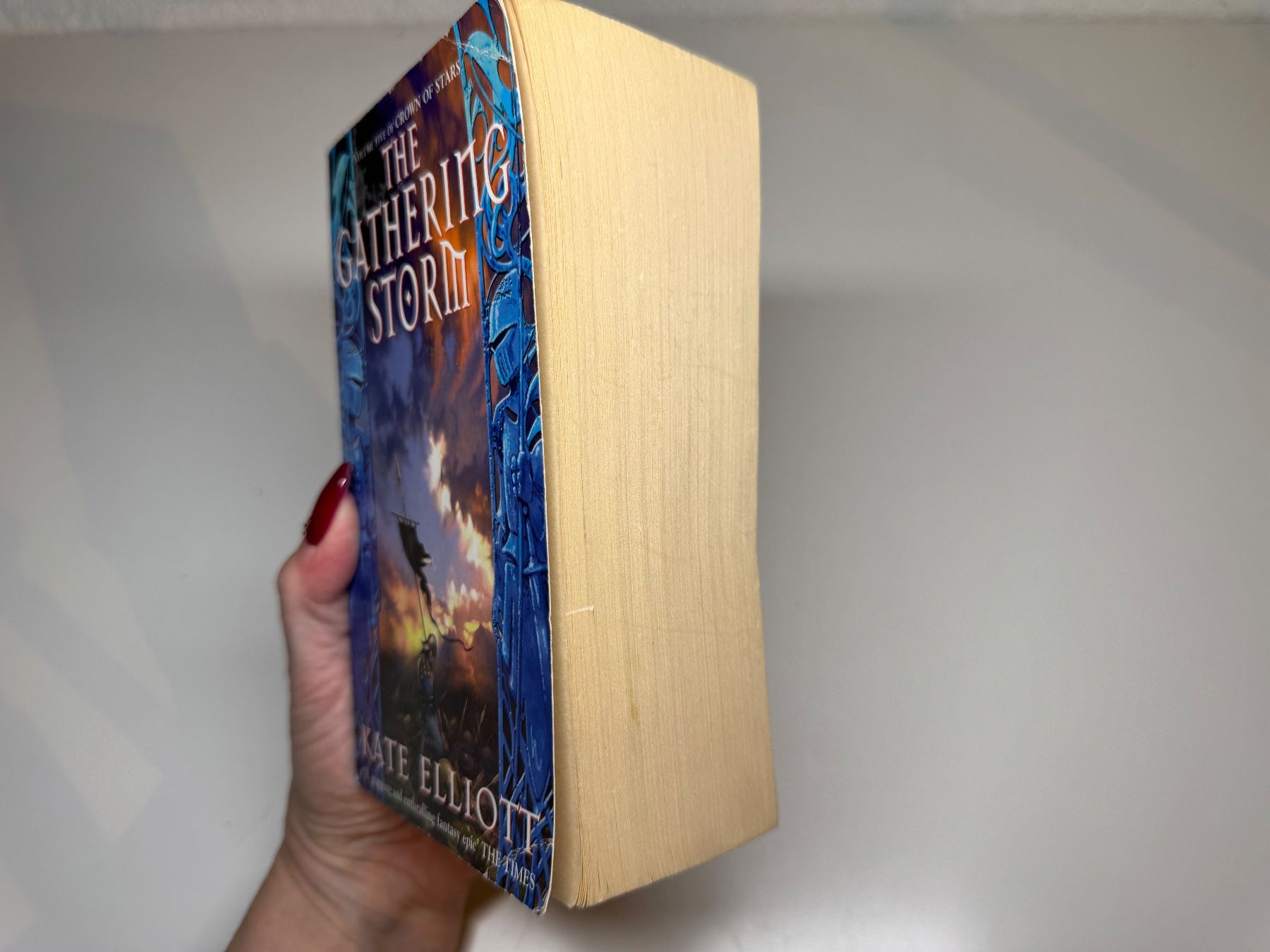 Libri: NOVEL: Kate Elliott, The Gathering Storm – Usato da Grosswangen venduto da English_books 1