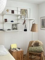 Wandregal IKEA Boaxel weiss gebrauchter Zustand