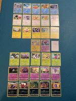 Pokemon Sammelkarten, Set 30 Stk. + 2 Holo von 2021, EN
