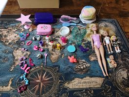 Barbie mit Zubehör (bespielt) 