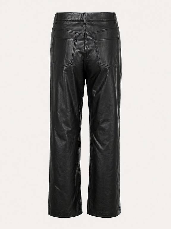 Hosen: Pantalone nero simil pelle – Gebraucht aus Lugano von mic_zcm7 1