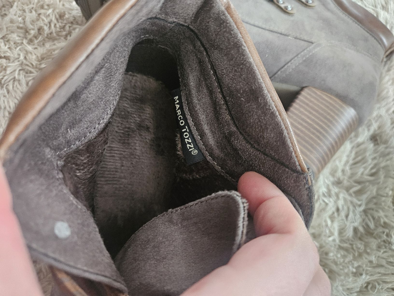 Scarpe da donna: Marco Tozzi Stiefeletten Boots Stiefelchen wildleder – Nuovo (secondo la descrizione) da Pratteln venduto da madi1990 4