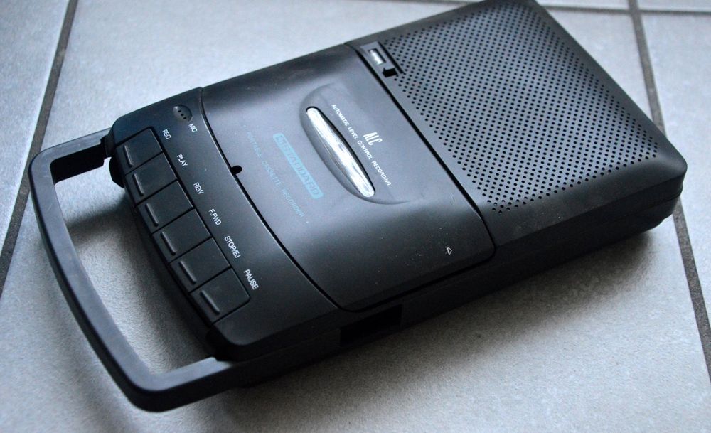 micro cassette corder enregistreur À Cassettes Sony M-527V Avec Notice