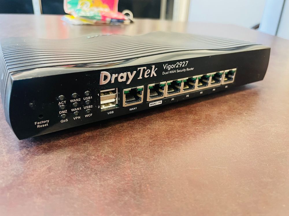 Vigor2927 DualWAN Security Firewall VPN Router Kaufen auf Ricardo