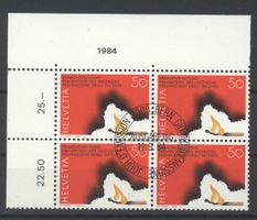 1984, Viererblöcke, ET, Sonderpostmarken I