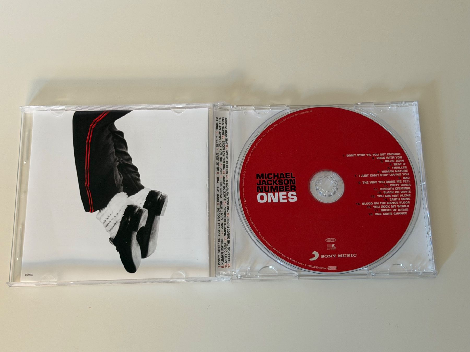 CD: Michael Jackson Number Ones CD guter Zustand – Usato da Altstätten SG venduto da sheamus 2