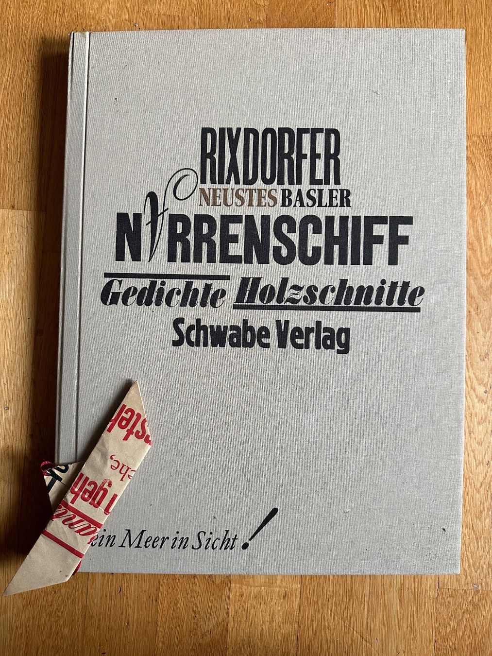Bücher: Rixdorfer Drucke: Neustes «Basler Narrenschiff». 2001 – Gebraucht aus Zürich von allp
