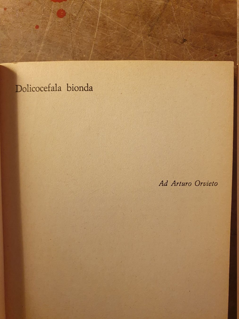 Libri: Dolicocefala Bionda - Oscar Mondadori – Usato da Zürich venduto da loosebone 2