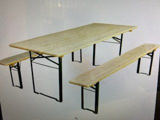 Stabile Festzeltgarnitur/Bierzeltgarnitur für Garten & Party (Gebraucht) in Müntschemier für CHF 53 – nur Abholung auf Ricardo kaufen