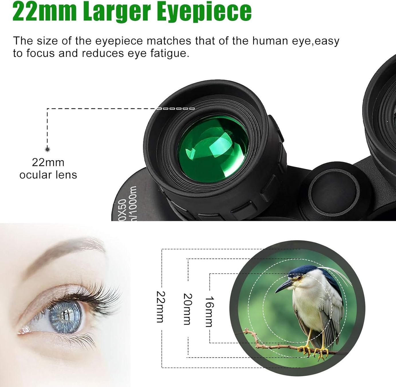 Binocoli: Fernglas 10x50 HD Teleskop Monokular – Nuovo e nell'imballaggio originale da Genève venduto da Top-Trend 4