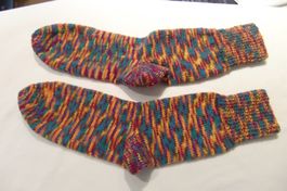 handgestrickte Socken Grösse 38/39