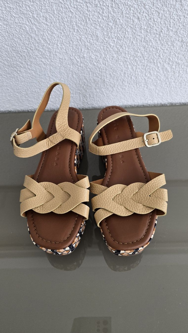Chie Mihara Scarpe da donna: Blocksandale Chie Mihara 36.5 braun/bunt Leder – Nuovo e nell'imballaggio originale da Untereggen venduto da cla_kb2w 1