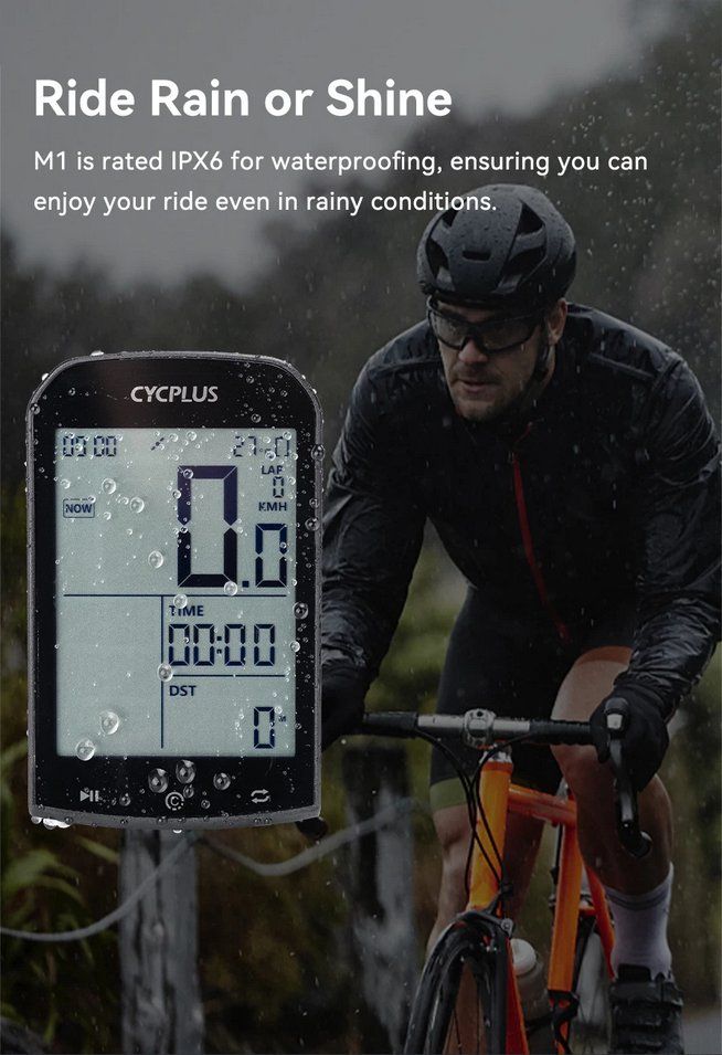 Computer & Messgeräte: GPS Fahrradcomputer mit Bluetooth 5.0 & ANT+ Geschwindigkeit – Neu und originalverpackt aus Genève von Anna-38 5