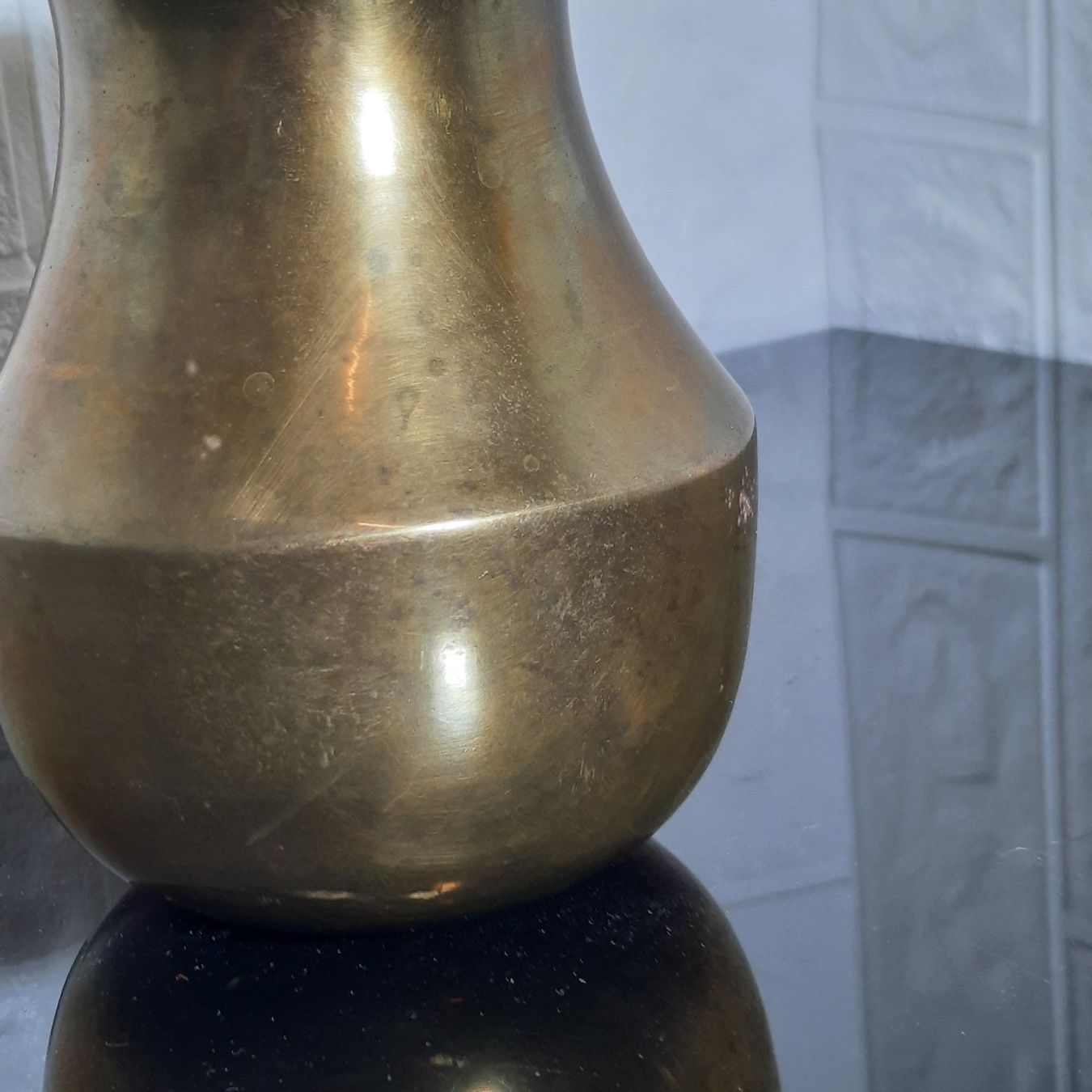 Vase & Récipients: Antike Vase aus Messing – D'occasion à Unterägeri par Altgoldschmuck 3