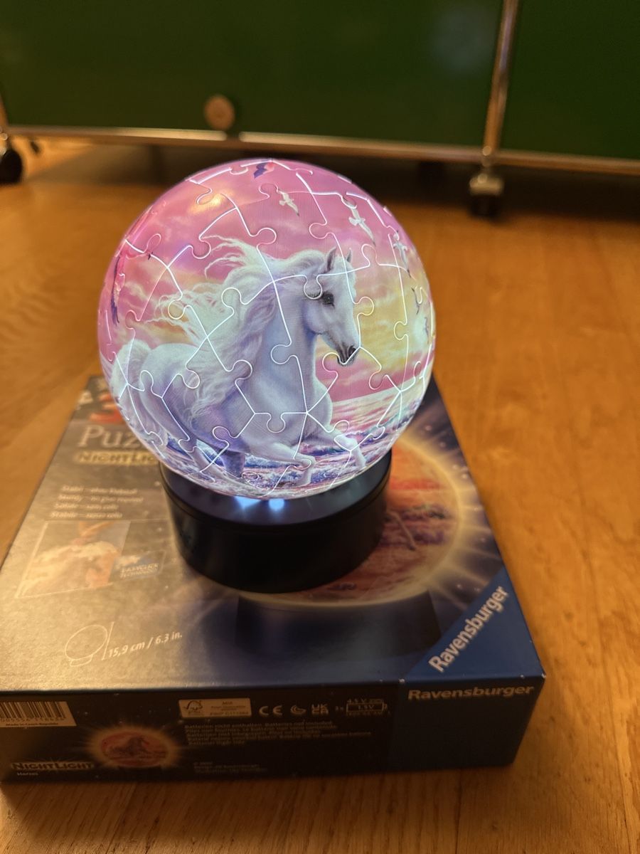 Ravensburger Puzzle: Ravensburger 3D Puzzle Night Light Pferde – Usato da Zürich venduto da Anba15 2