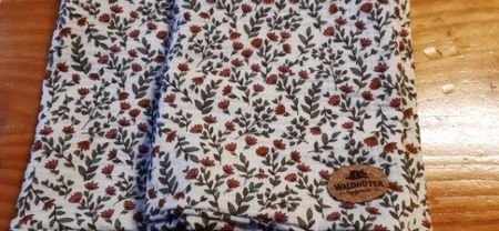 Sommerloop aus Musselin – handgemacht
